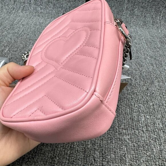 Gucci Marmont Cellphone Pouch Crossbody Bag 625-021125 - Picture 9 of 14